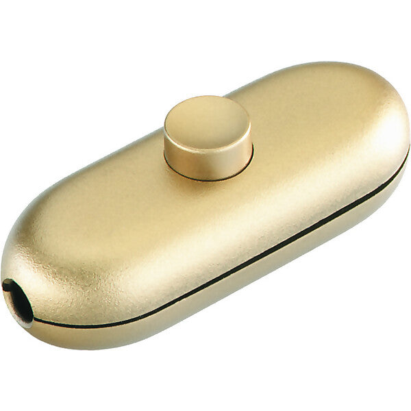 BACHMANN Schnur-Zwischenschalter gold 924.027